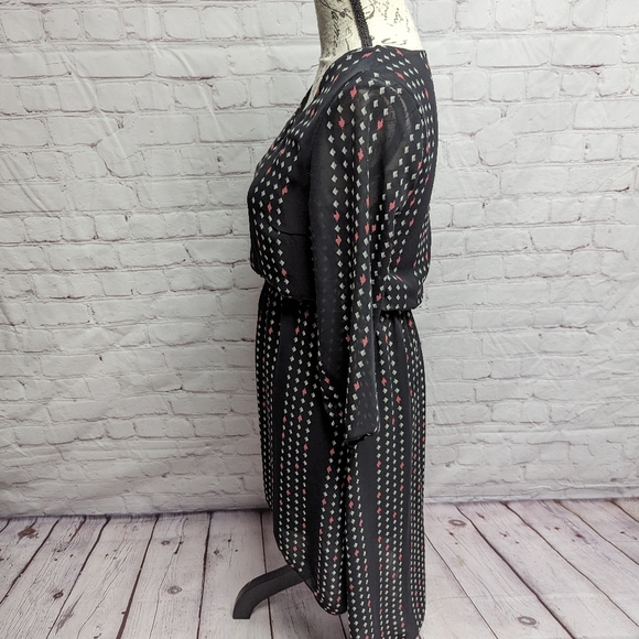 Charlotte Russe pattern high low dress. 731 - Picture 6 of 6